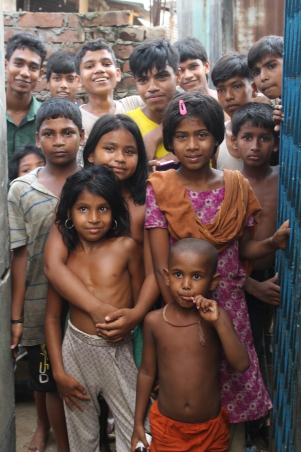 An example of the attention I would get, particularly when walking through Old Dhaka